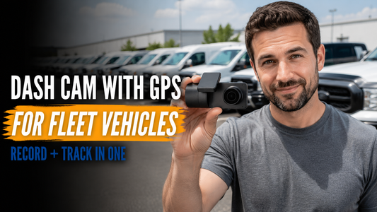 Dash Camera With GPS Tracker for Fleet Vehicles