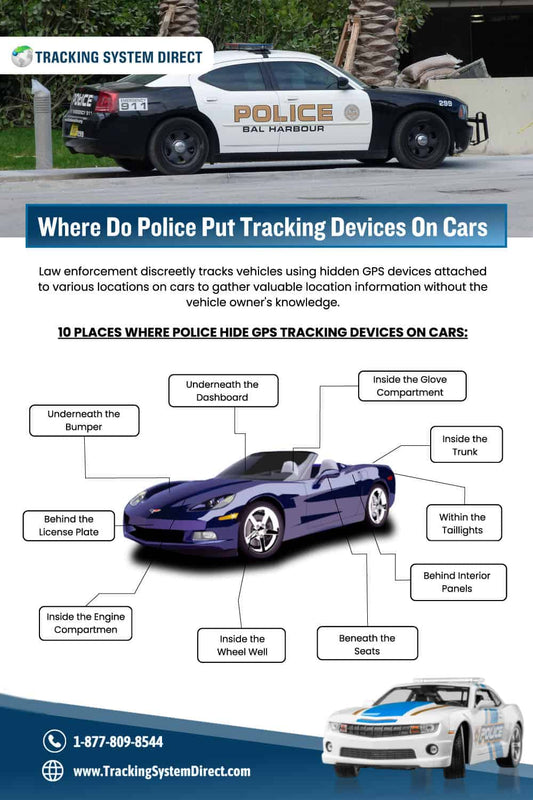 Where Do Cops Put Tracking Devices On Cars?