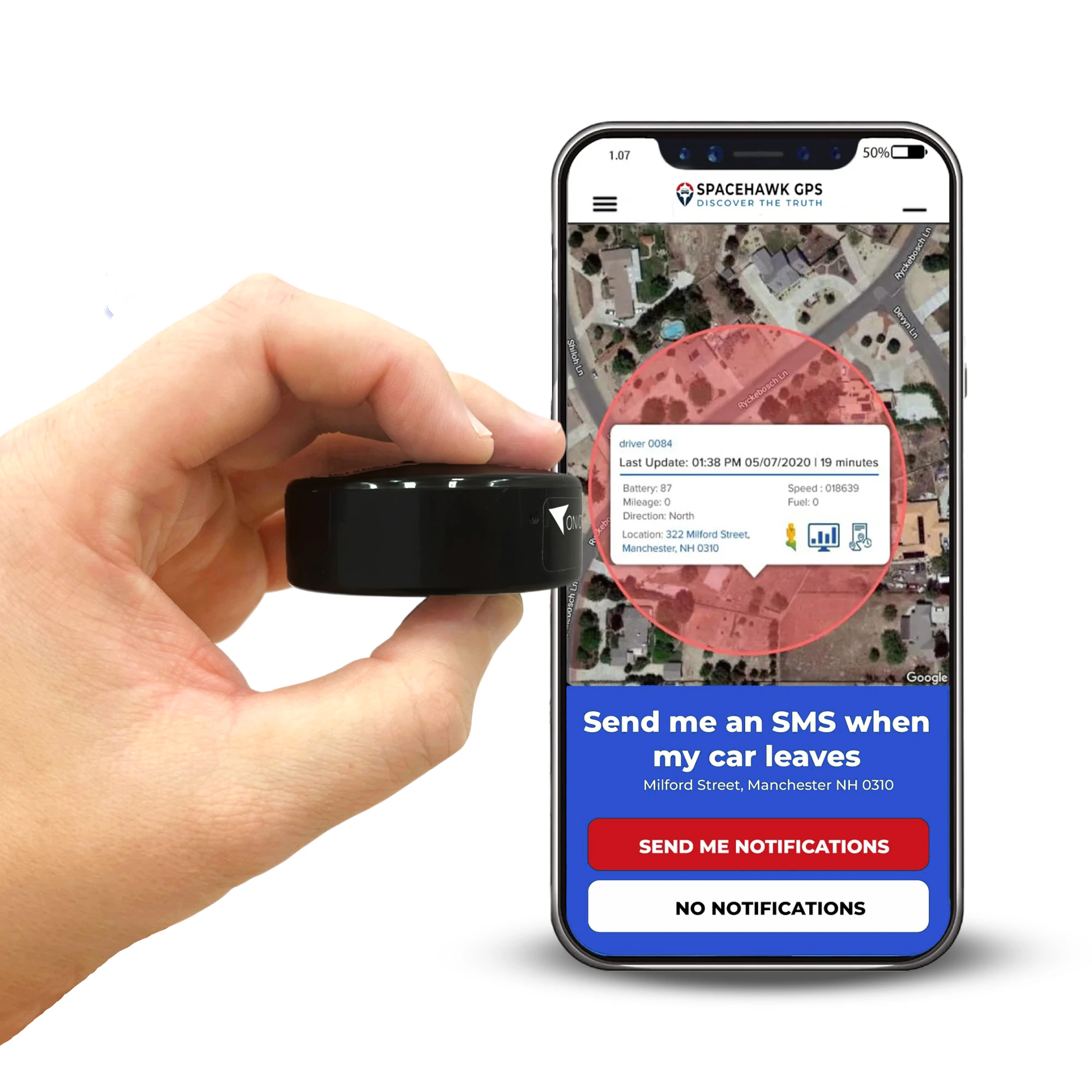 SpaceHawk Mini GPS Tracker