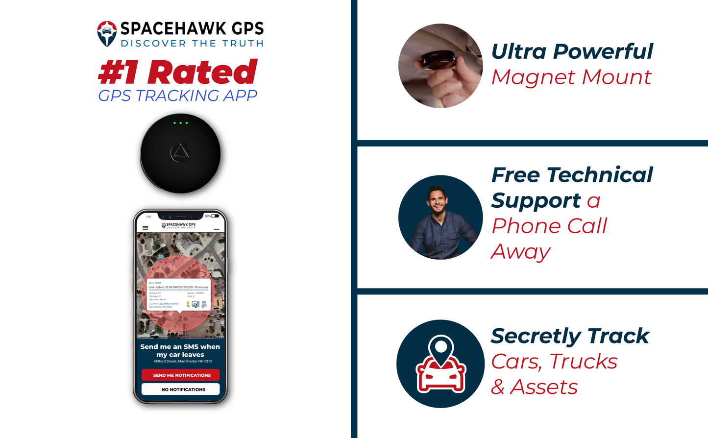 SpaceHawk Mini GPS Tracker