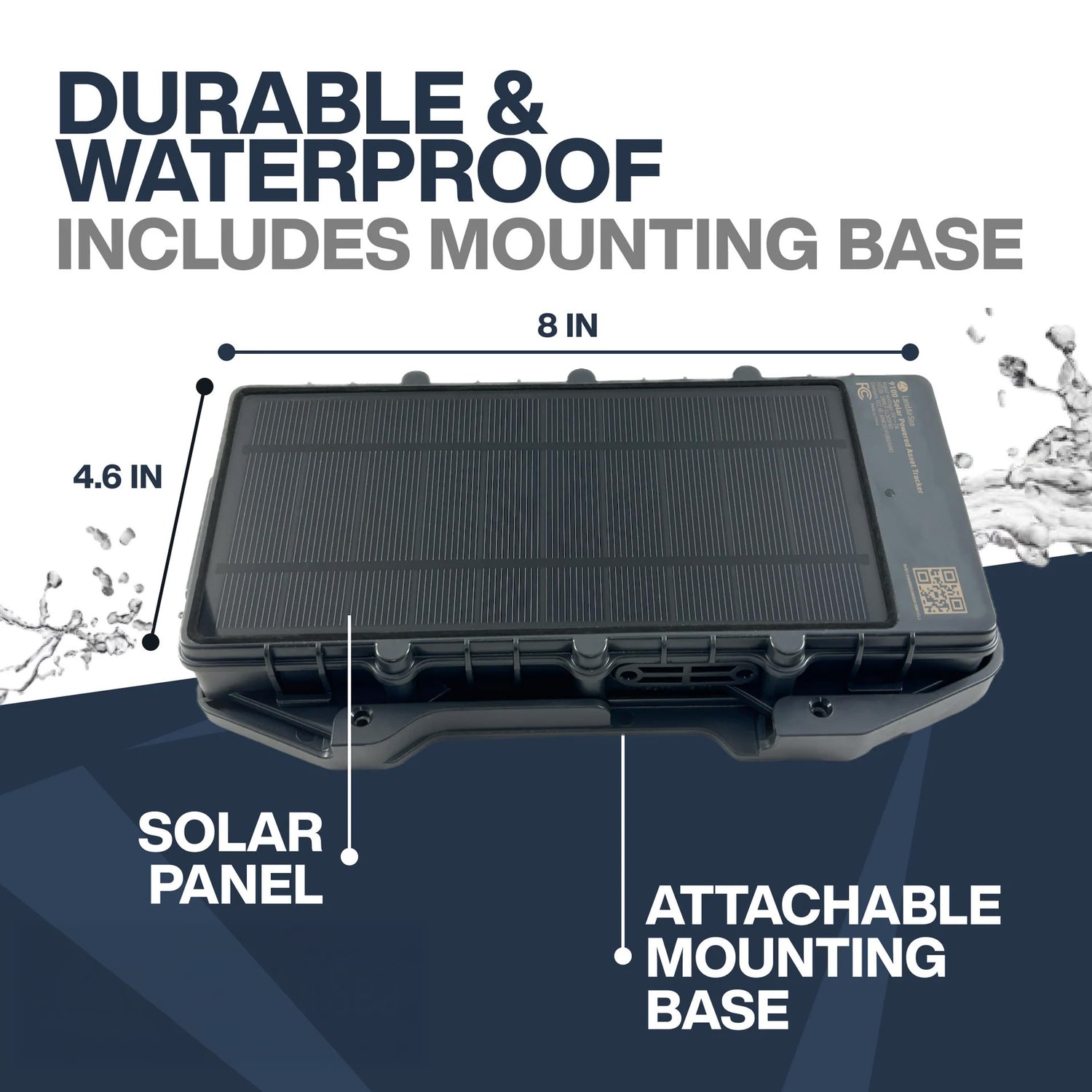 solar powered gps tracking device